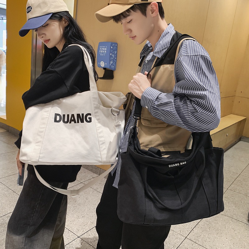 Portable Travel Bag Men's Large Capacity Short Business Trip Travel Bag Luggage Bag Sports Gym Bag Trendy Brand Crossbody Bag