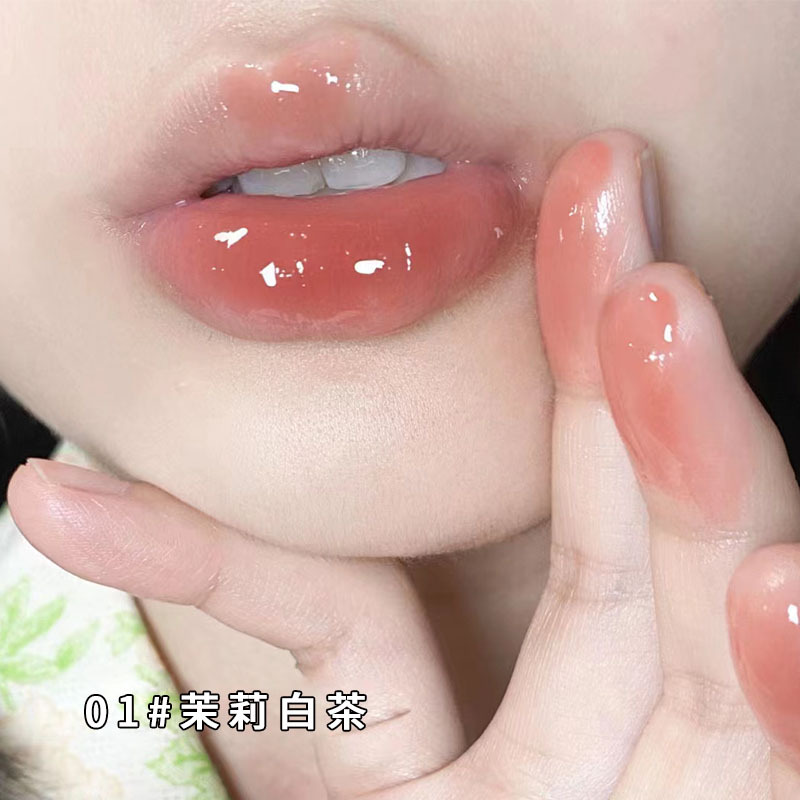 Daimanpu Lip Lacquer Mistine Cinnamon Milk Tea Lipstick Mirror Water Light Full Lips Nude Color Series Milk Tea Color Lip Mud