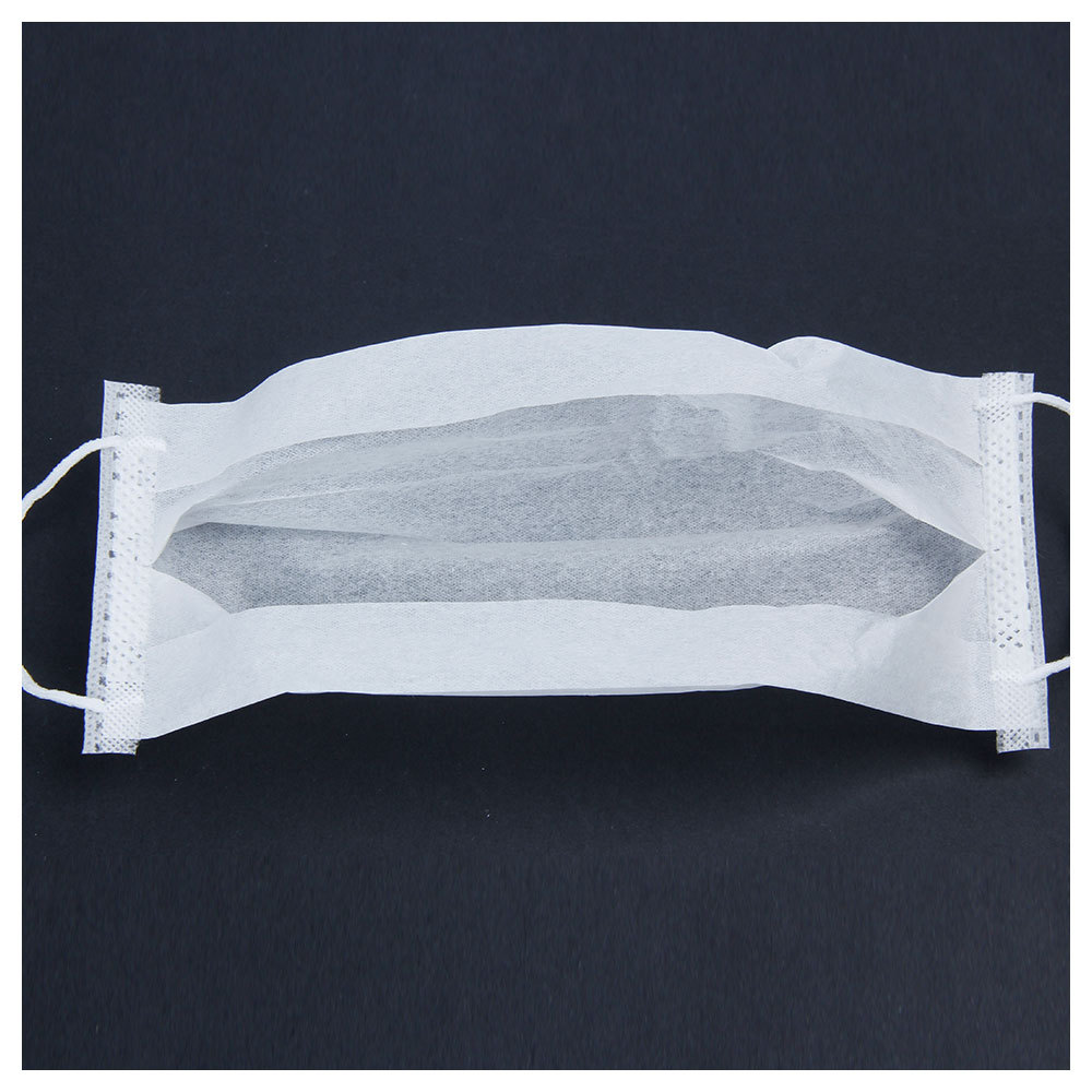 厂家销售单层纸口罩 195*70mm一次性使用单层纸口罩