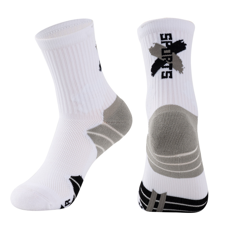 Professional Children Basketball Socks Boys and Girls Towel Bottom Breathable Sports Socks Club Elite Mid-Calf Socks for Running Thick