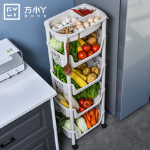新款厨房置物架落地多层果蔬菜架子用品菜篮子储菜筐收纳家用大全