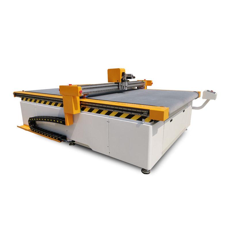 珍珠棉切岩棉板气动振动刀切割机裁床汽车脚垫座套海绵异形切割机