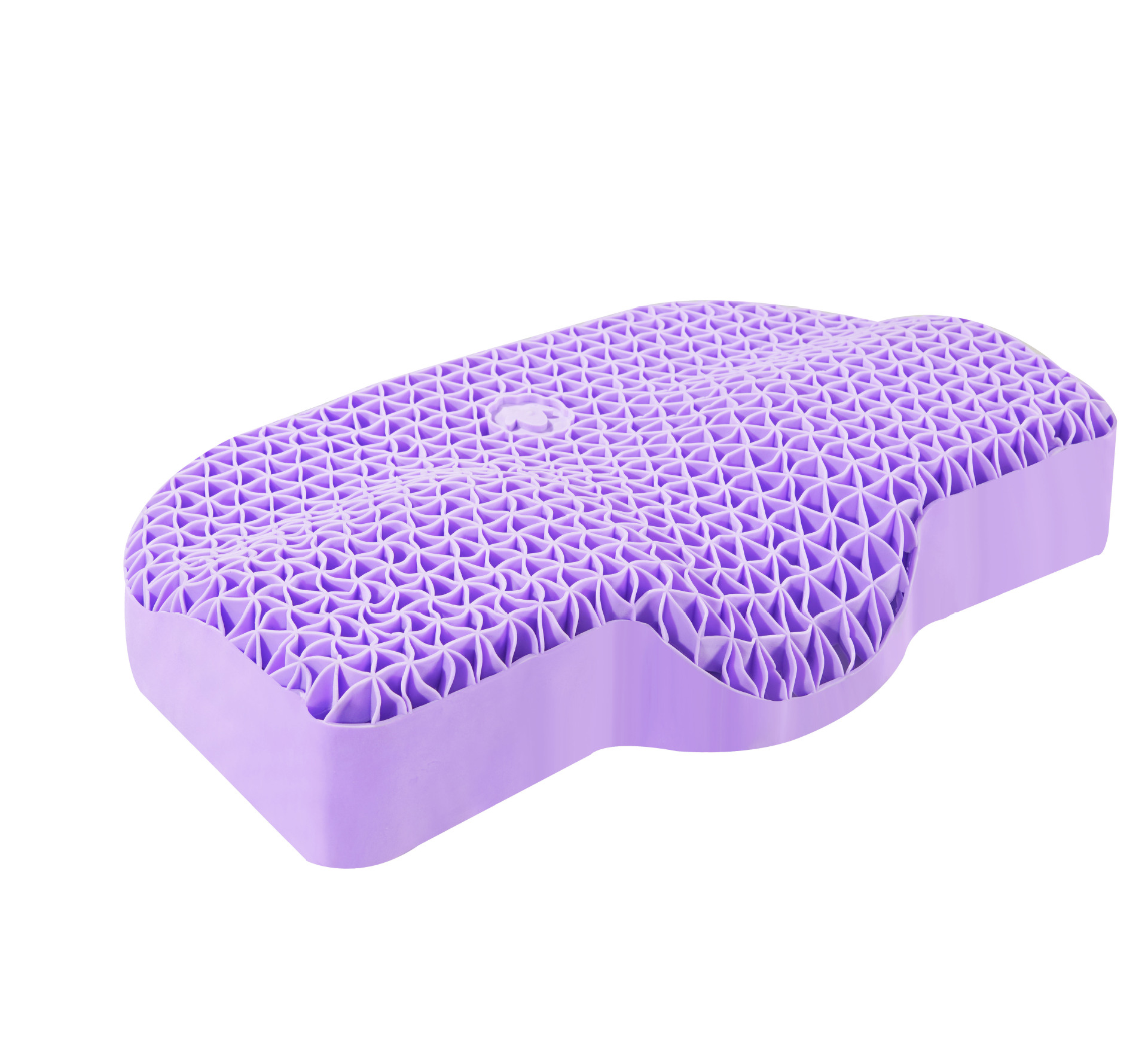 乳胶枕透气男女颈椎动态释压凝胶枕无压保健枕芯tpe护颈枕头