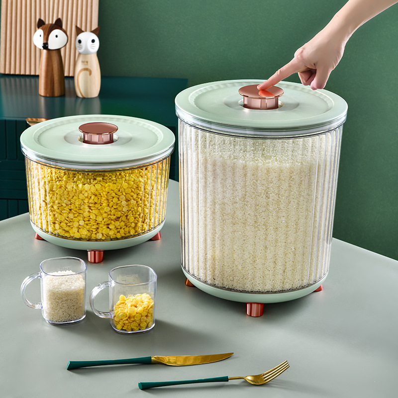 装米桶防虫防潮密封加厚米缸盒面桶大米面粉储存罐家用收纳储米箱