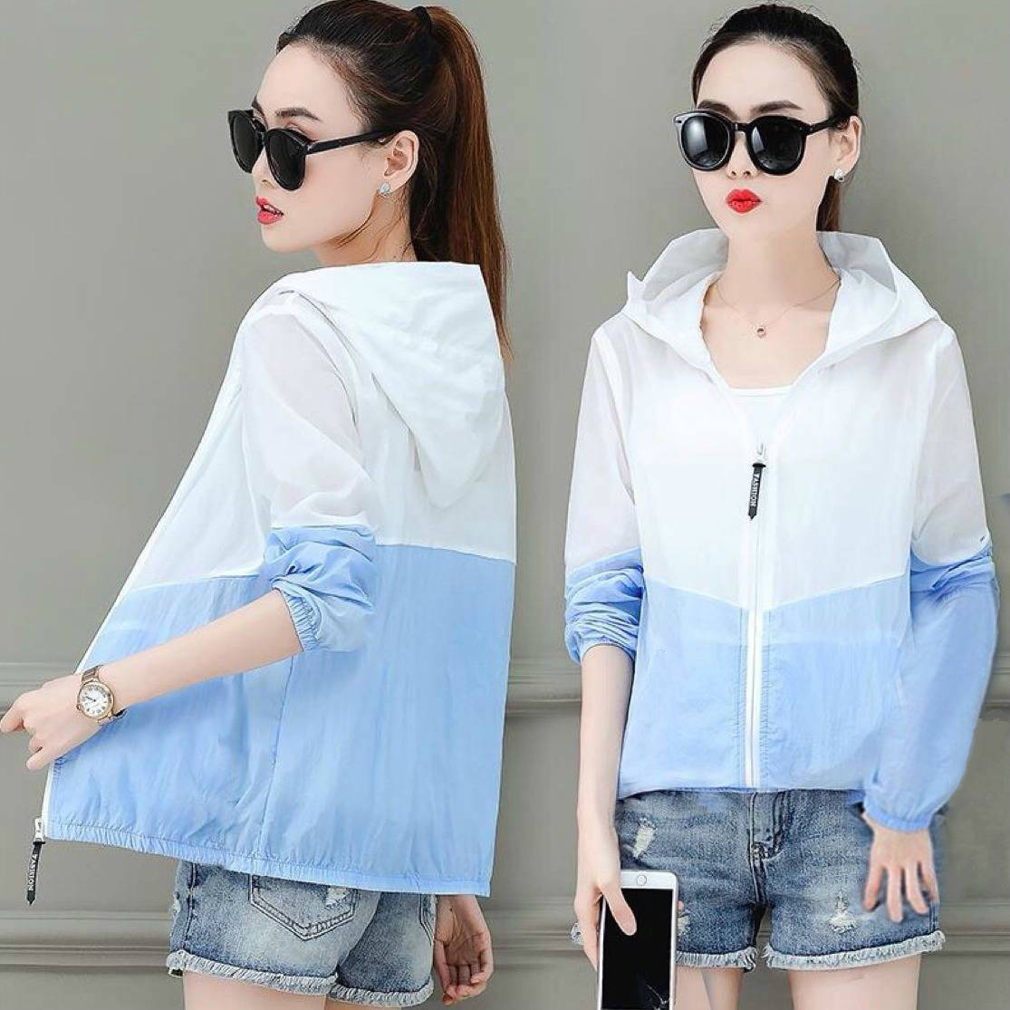 Sun Protection Clothing Women's UV Protection 2023 Spring and Autumn Summer New Korean Style Thin Ins Coat Women Loose Sun-Proof Clothes