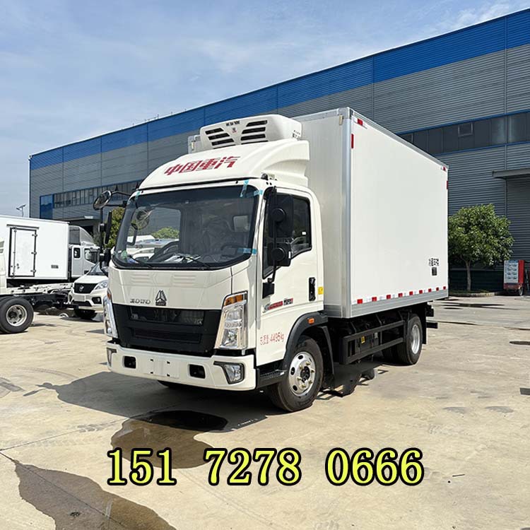 蓝牌冷藏车 国六4米2冷冻车 厢式保温车 重汽冷链车价格-阿里巴巴