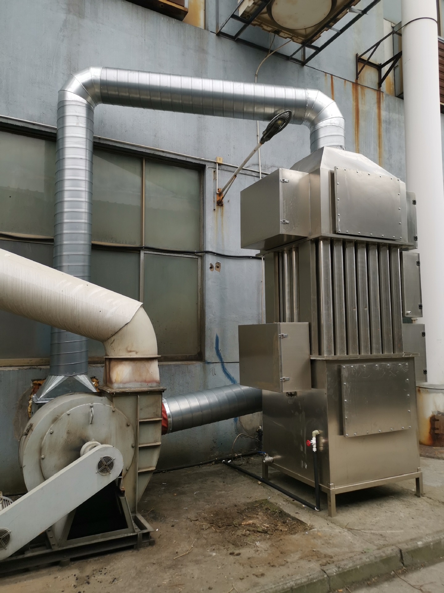 压铸烟尘处理 焚烧炉烟气 工业废气处理 湿式静电除尘器