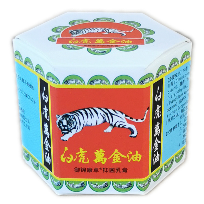 拓氏健白虎万金油 清凉油 薄荷清凉乘车晕浪 20克