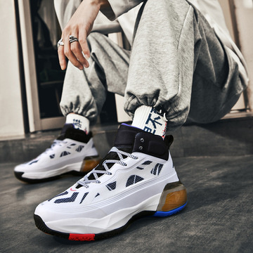 水花四代4超帅篮球鞋男体育生抓地防滑汤普森kt7科比实战运动球鞋