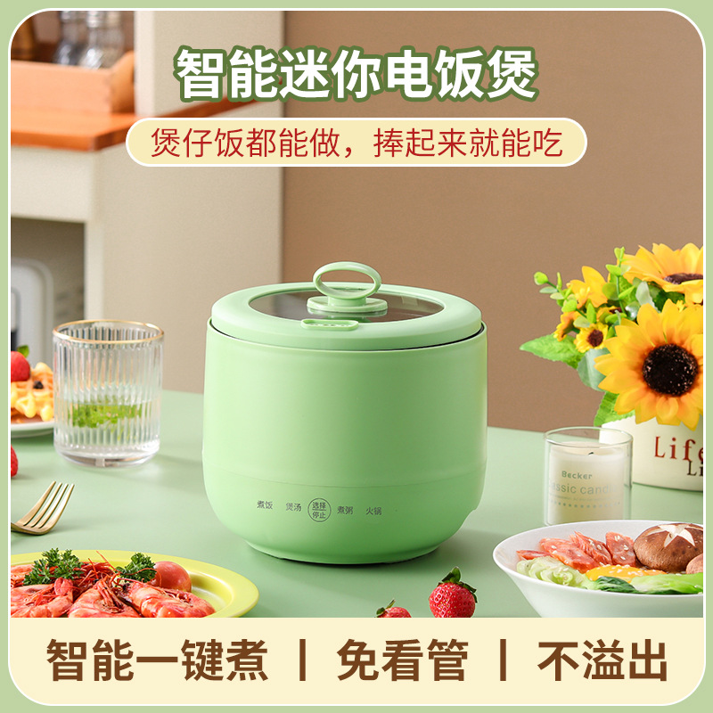 Factory Wholesale Smart Mini Rice Cooker Multi-Functional Electric Cooker Student Dormitory Non-Stick Electric Food Warmer Small