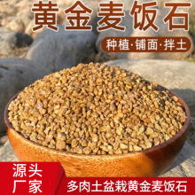 水质净化用黄金麦饭石批发软质麦饭石 黄金多肉土盆栽铺面石颗粒