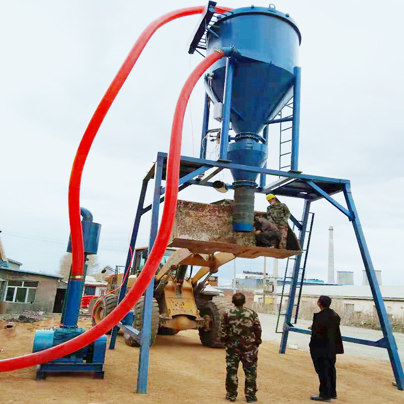 天津水泥清库吸灰机 圆筒库大型机械臂抽灰机 电厂清灰气力抽灰机