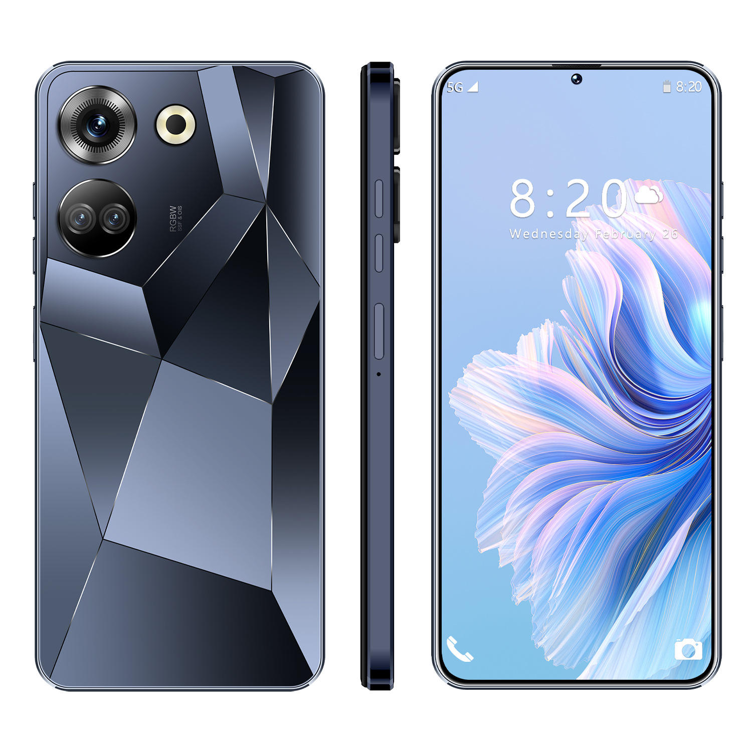 跨境新爆款c20 pro现货真穿孔3 64gb外贸批发低价4g安卓智能手机