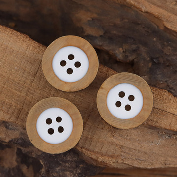 拼接天然牛角个性创新高定西服扣子复古毛衣大衣针织衫服装饰品