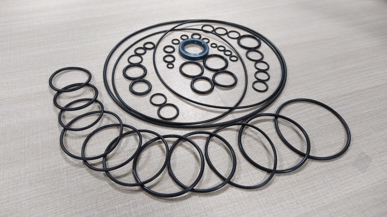 挖掘机液压泵密封套件机械配件挖掘机油封a10vd43液压泵修理包