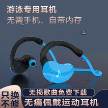 无线运动跑步蓝牙耳机双耳头戴式入耳式耳塞式高音质防汗MP3一体
