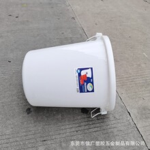 珠江牌65L塑料大白桶工业储物桶手提桶加厚大圆桶家用储水桶加厚