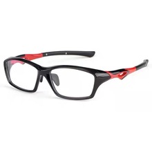 厂家批发 男士运动TR90眼镜架双色运动眼镜可配近视护目镜5139