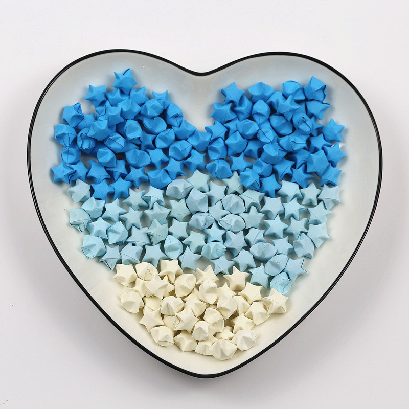 成品幸运星折好的许愿星瓶星星纸创意礼品送男女友母亲节生日礼物