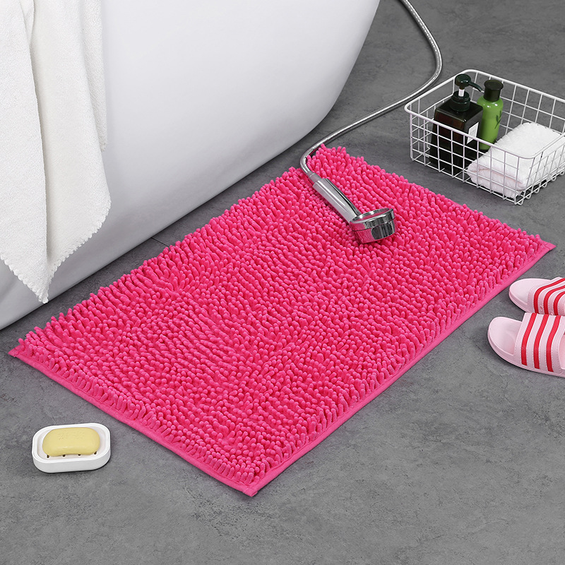 Chenille Floor Mat Bedroom Carpet Absorbent Floor Mat Bathroom Mat Entrance Toilet Bathroom Kitchen Door Mat