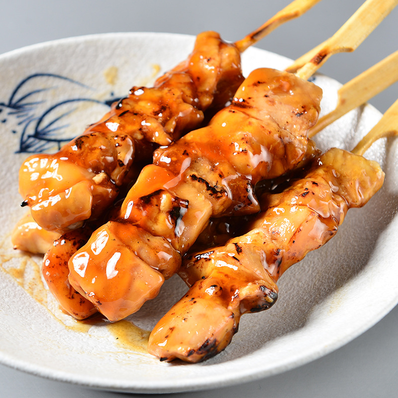 炭烤照烧霸王鸡肉串400g链锁便利店烧烤店关东煮串串麻辣烫食材