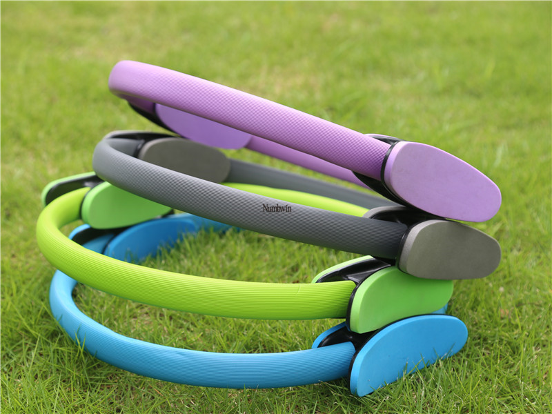 瑜珈普拉提环月牙魔圈瑜伽辅助轮yoga瑜伽小型家用健身器材亚马逊