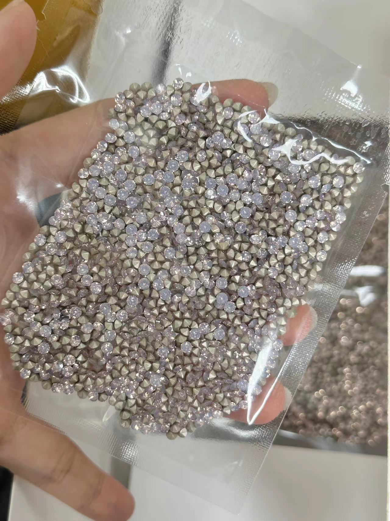 3mm Shiyue Surface 33 Cut Surface Nail Beauty Rhinestone Ornaments Shoes Clothing Coat and Cap Bag Jewelry Accessories Factory Wholesale