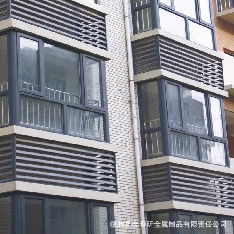 外墙防雨通风百叶防雨百叶铝合金百叶窗室外通风口防雨防水百叶