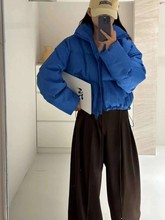 新款小个子2023羽绒服女韩版东大门短款立领加厚时尚面包服冬季潮