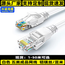 厂家直营超五类成品网线六类跳线CAT5E cat6e家用网络线8芯双绞线