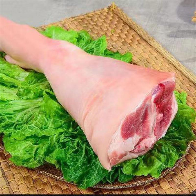 猪蹄 生猪脚新品新鲜整只猪前腿带筋带猪蹄膀生鲜冷冻年货腊猪腿