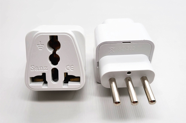 跨境货源 智利转换插头 插头转换器 转换插座 意大利叙利亚转接头