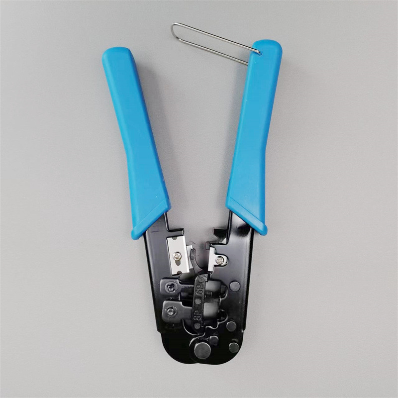 6p8p水晶头压线钳两用网络电话端子压接剪剥线多功能网线钳子