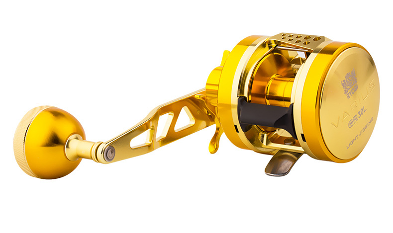 利优比ryobl瓦留斯全金属鼓轮纺车轮船钓轮鼓轮铁板慢摇轮路亚轮