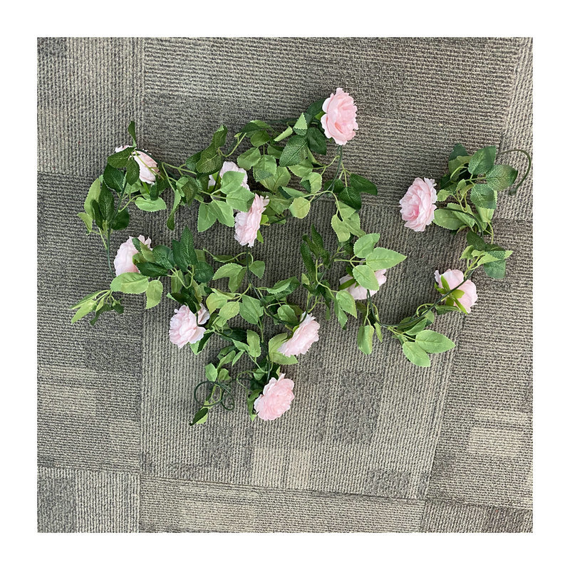 Chrysanthemum Peony Camellia Soft Rattan Wedding Party Decorative Rattan Simulation Plant Wedding Hall Ceiling Fake Flower