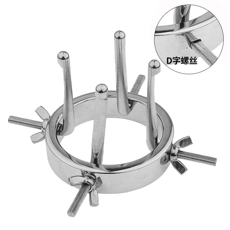 情趣用品金属sm扩肛扩阴器扩张器后庭窥视肛塞性用品玩具助性