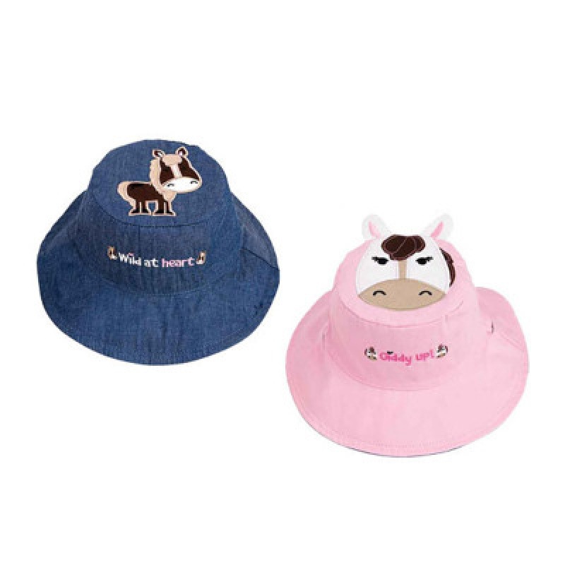 2021新款flapjacks婴幼儿防晒帽渔夫儿童宝宝遮阳flapjackkids