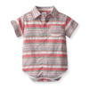 Cross border children's clothing Boy baby one-piece garment Newborn Conjoined Climbing clothes triangle Romper baby One hundred days Cross border children's clothing Boy baby one-piece garment Newborn Conjoined Climbing clothes triangle Romper baby One hundred days