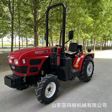 全新东方红sn704大棚王拖拉机四驱四缸强压加宽轮胎带爬行当现车