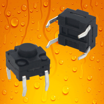 3/5/6防水四脚插件耐温轻触开关 按钮开关
