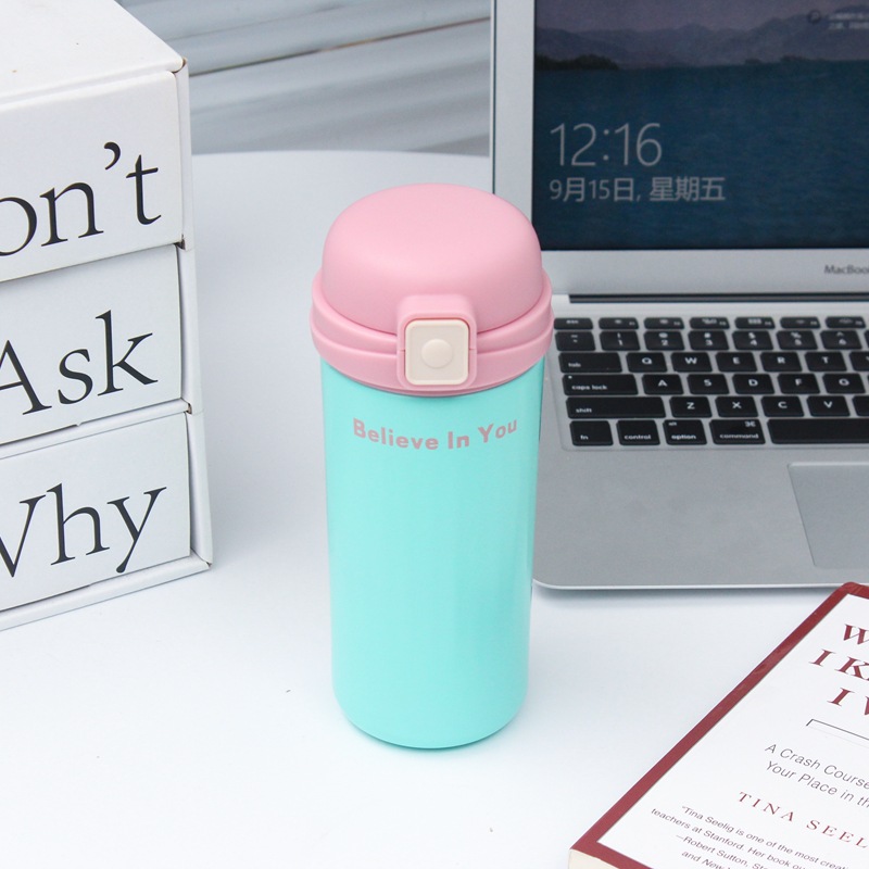 2023 New Warm-Keeping Water Cup Girls Portable Good-looking Direct Drink Cold-Keeping Coffee Cup Food Grade 316 Tumbler