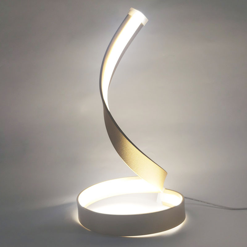 跨境热销个性异形现代简约台灯后现代台灯护眼卧室床头led台灯