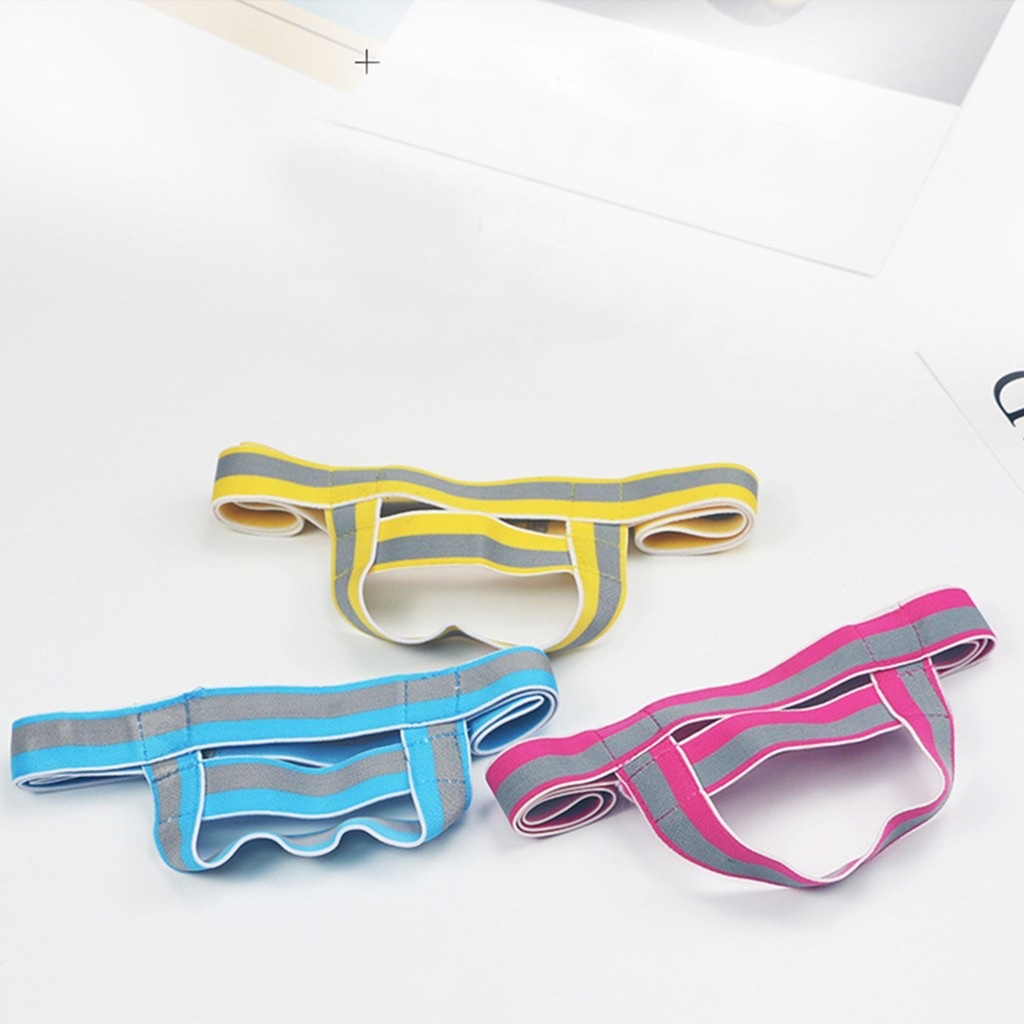 吊环内裤男士内裤 新款花纹提花内裤弹力透气丝滑情趣架仓丁丁裤