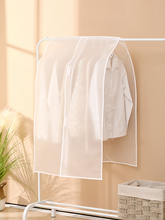QG4D衣服防尘罩透明挂式落地衣架家用罩衣服的防尘袋立体衣柜遮灰