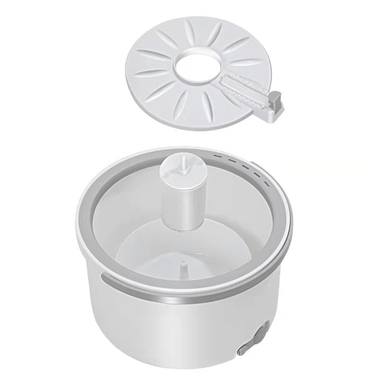 Mop Bucket Set Clean Dirt Separation Spot Household round Rotating Mop Hand Wash-Free Single Barrel Lazy Mop