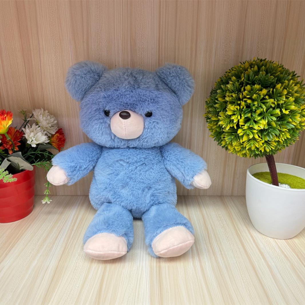 毛毛笔袋严选超柔软抱枕小熊玩偶毛绒玩具布娃娃活动小礼品毛