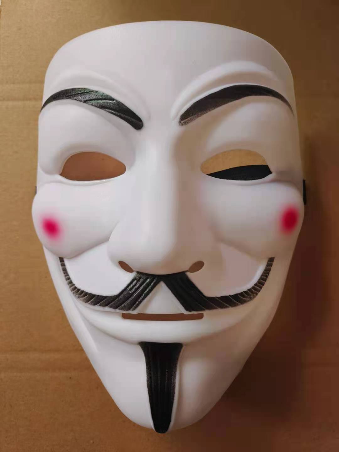 万圣节恐怖鬼脸加厚磨砂面具v字仇杀面具v字怪客面具全脸男士面具