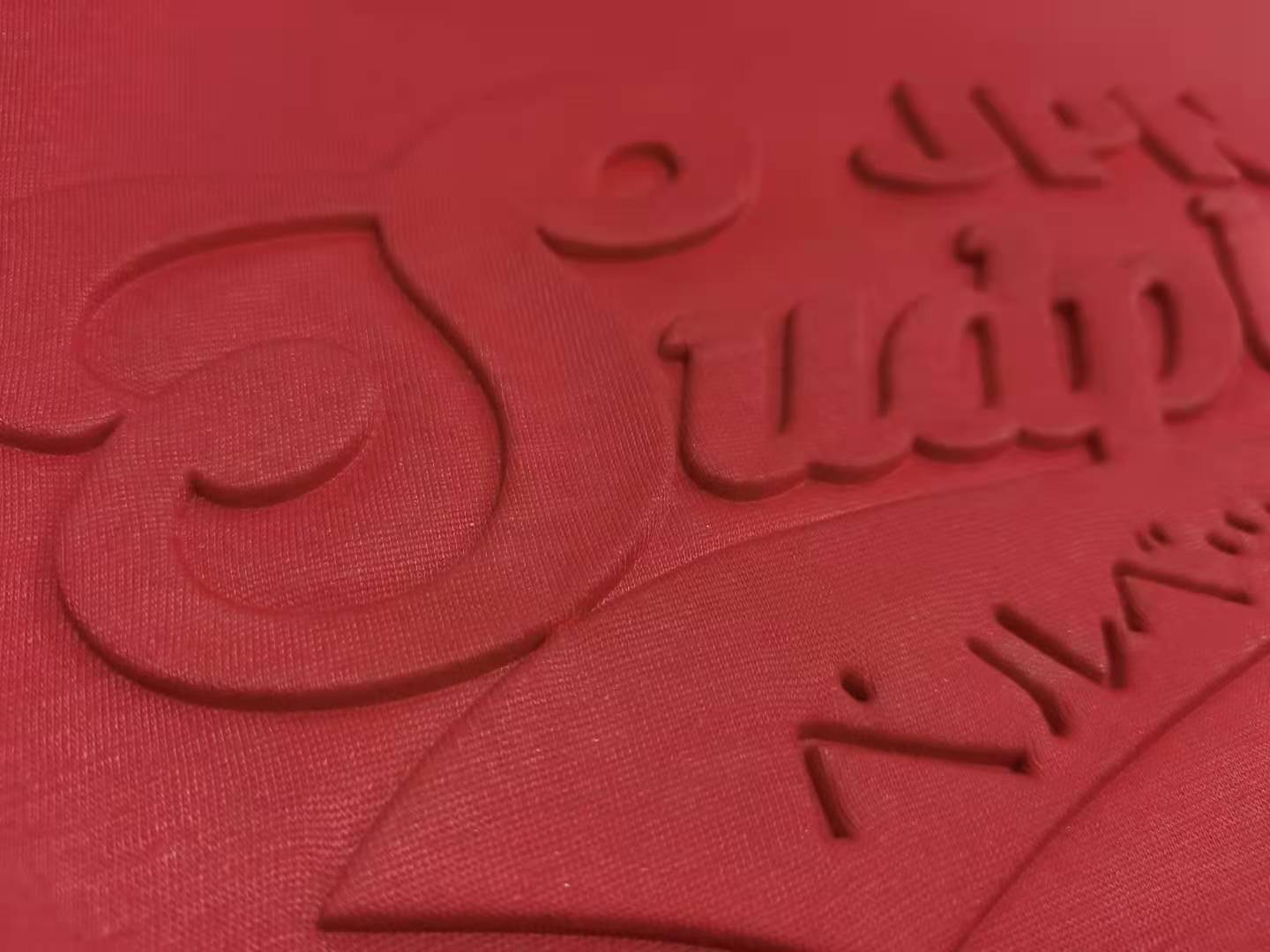 凹凸定型硅胶 3d立体烫压压花硅胶 模压液体硅胶 硬挺不变型