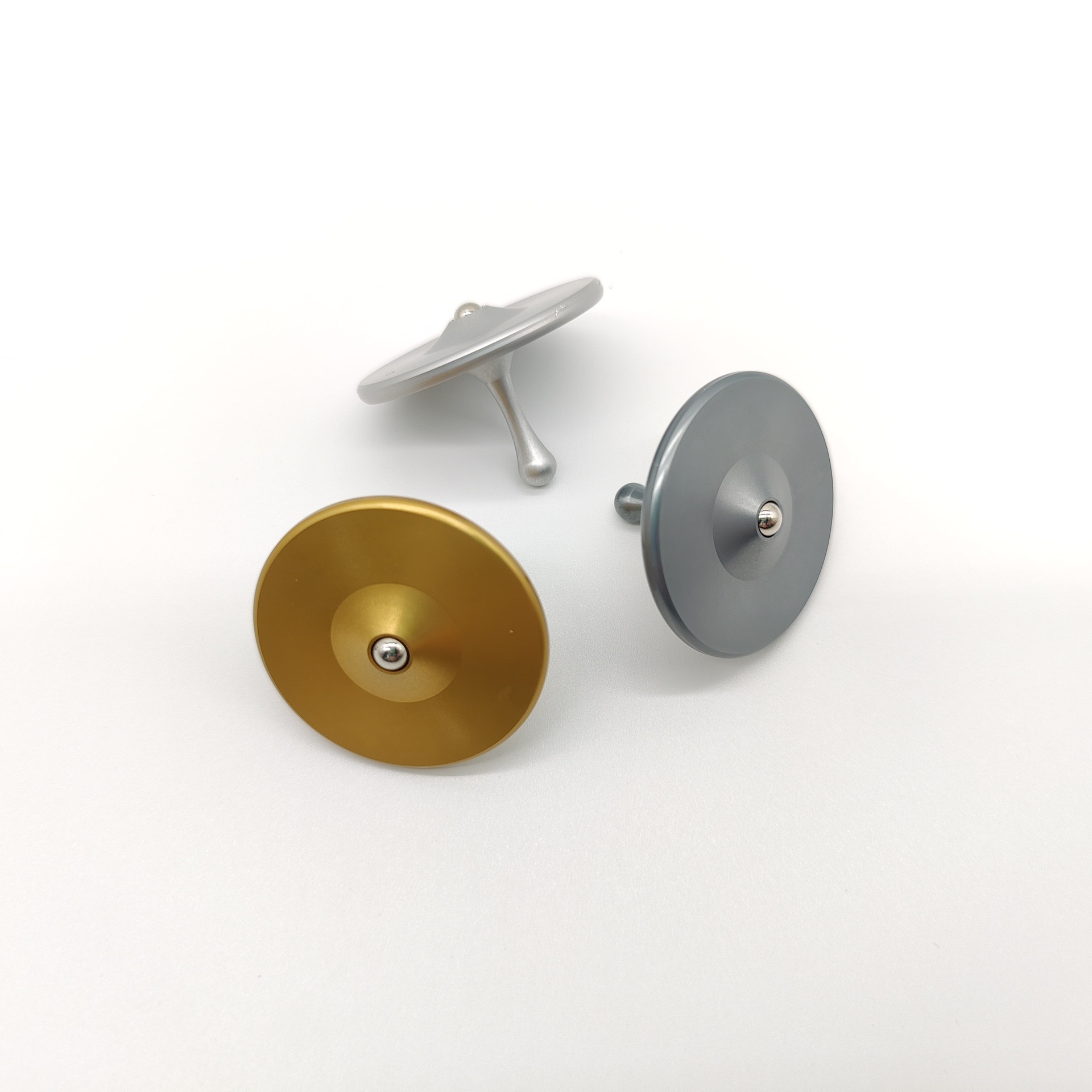 mezmotop水滴手捻陀螺金属桌面魔幻飞行陀螺玩具亚马逊mezmotop