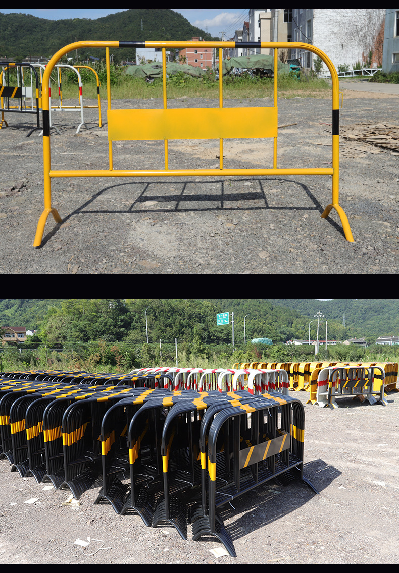 铁马护栏镀锌管临时施工围栏市政隔离路栏道路移动安全防护栏围挡